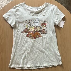 LC Lauren Conrad Fall PEANUTS tee